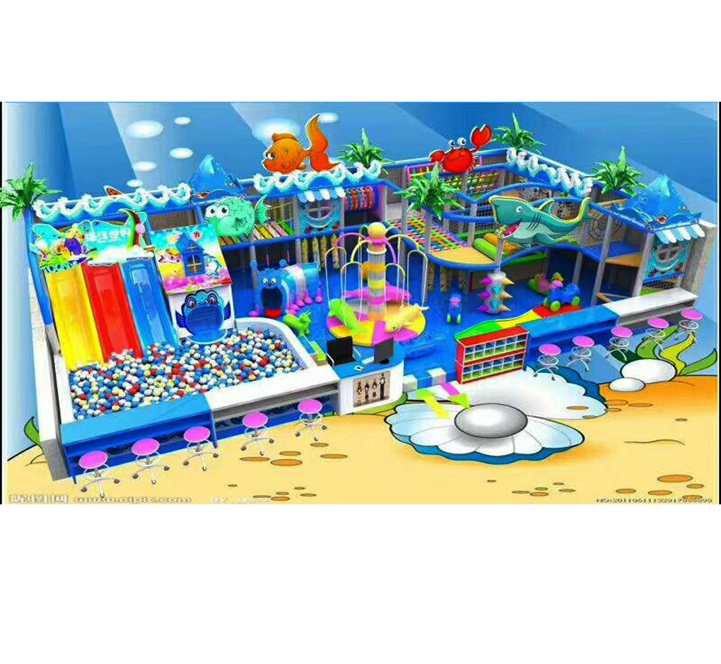 ชุดบ้านบอลสไลเดอร์ฟ้า