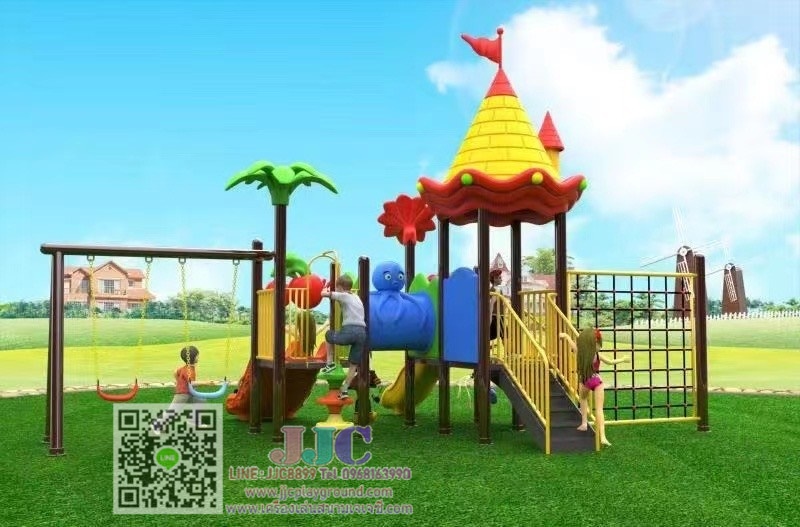 เครื่องเล่นสนามชุดปราสาทแสนสุข2