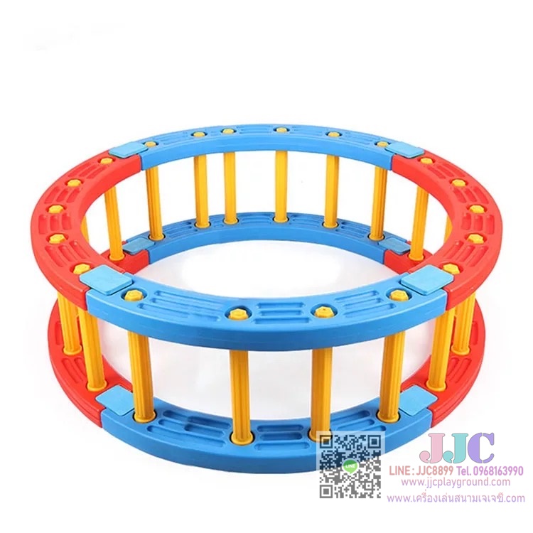 สะพานโค้งฝึกเดินทรงตัว, สะพานปีนป่ายเด็กอนุบาล