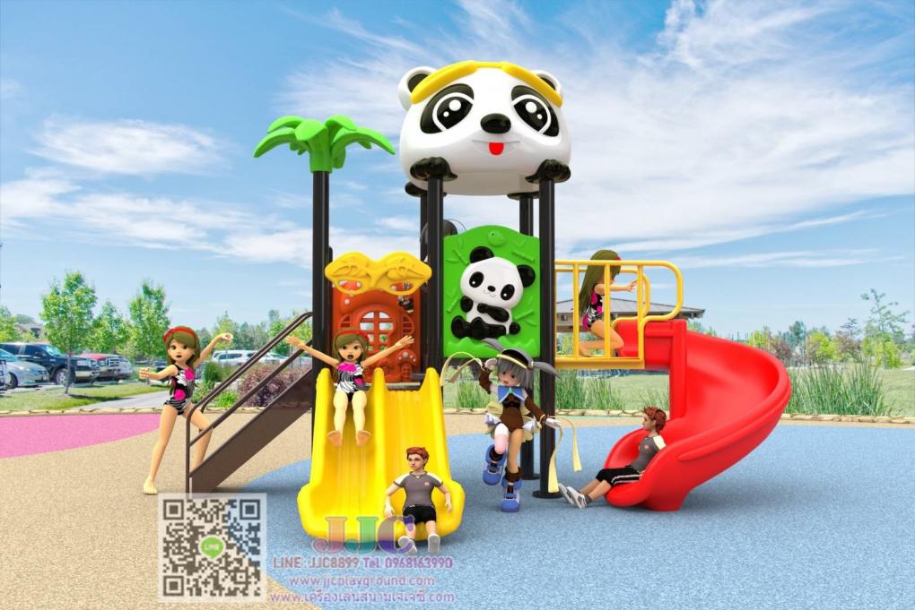 เครื่องเล่นชุดเจ้าก้อนแพนด้าพาเพลิน