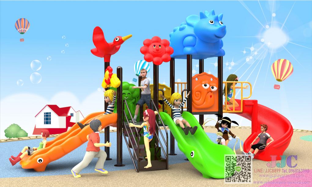 เครื่องเล่น ชุดไดโนเสาร์สไลเดอร์มินิ