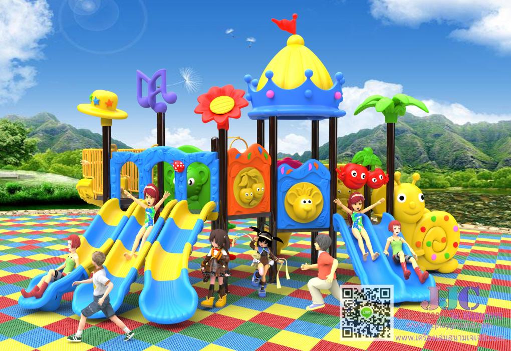 เครื่องเล่นสนามชุดปราสาทดนตรีเชอรี่