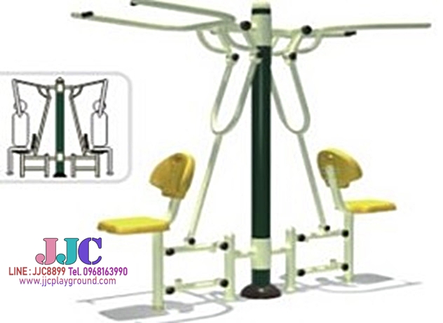 อุปกรณ์บริหารแขน แบบถ่าง-หุบยกตุ้มน้ำหนัก แบบคู่