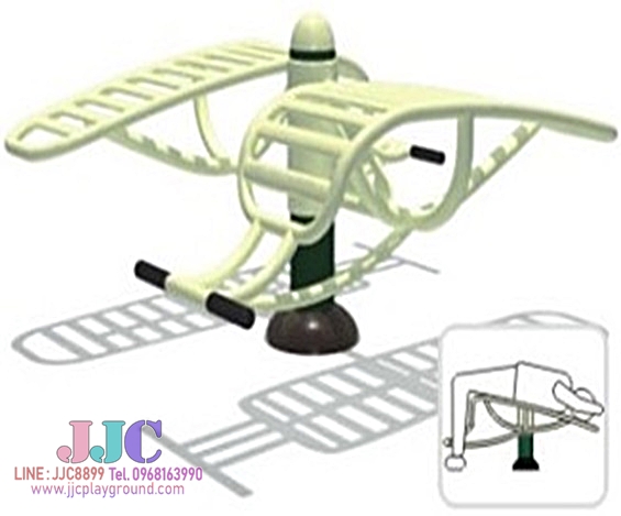 อุปกรณ์บริหารกล้ามเนื้อหน้าท้อง แบบซิทอัพคู่