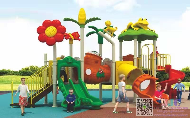 เครื่องเล่นชุดหลังคากบข้าวโพด