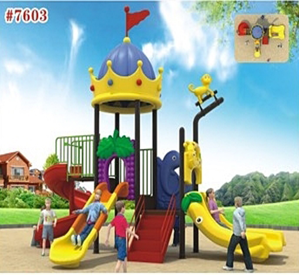 เครื่องเล่นสนามชุดปราสาทบลู