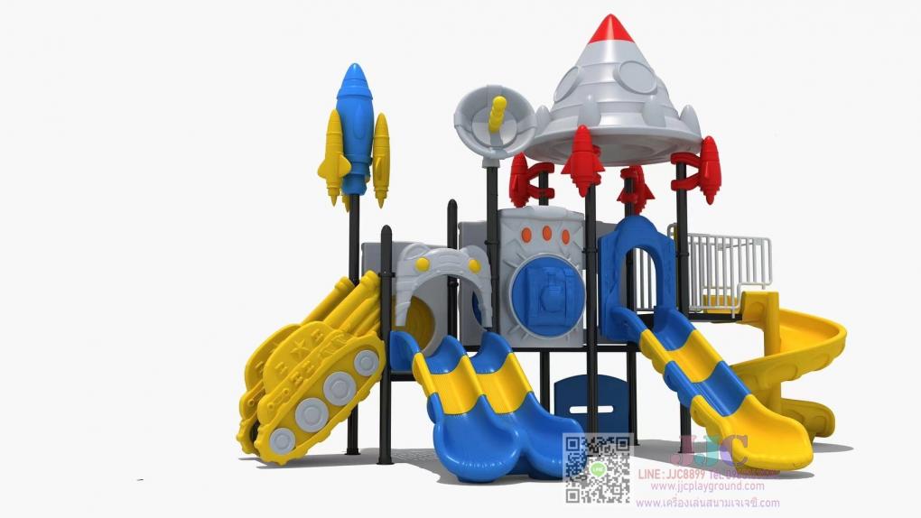 เครื่องเล่นสนามชุดยานอวกาศรถถังจรวด