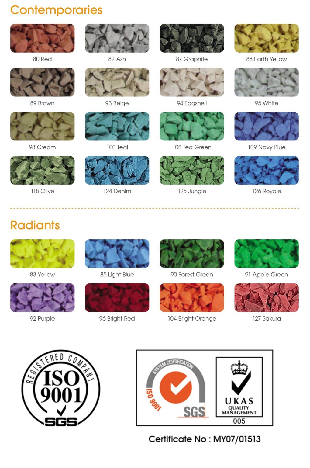 พื้นยางแลลเทหน้างานสามารถเลือกออกแบบเป็นภาพการ์ตูน,ตัวเลขต่างๆได้ตามใจชอบ