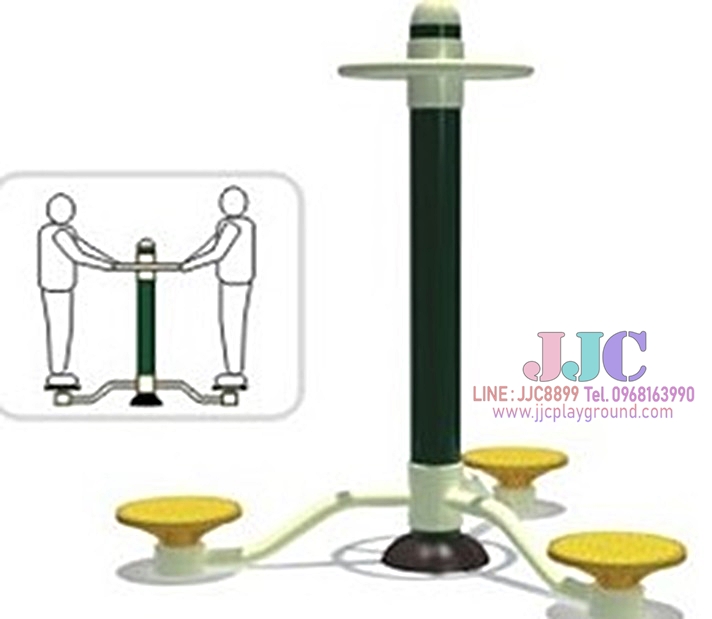 อุปกรณ์บริหารดอาแบบยืนบิดที่จับพวงมาลัย 3ที่